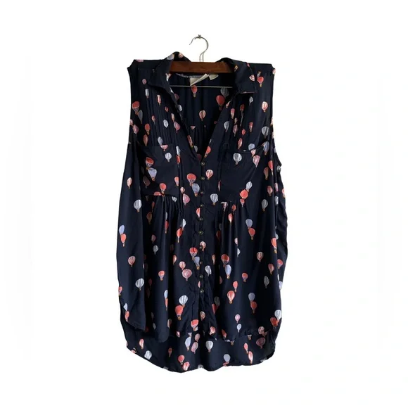Maeve Anthropology sleeveless Air Balloons print size XL - Picture 1 of 6
